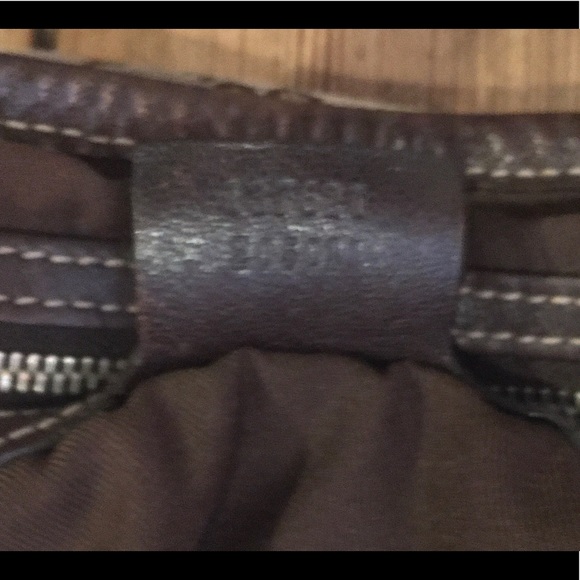 Gucci GG Canvas Braided Handle Tote Bag with Wear Large Used - Picture 5 of 16